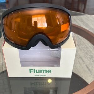 Flume Black and Orange VR Goggles